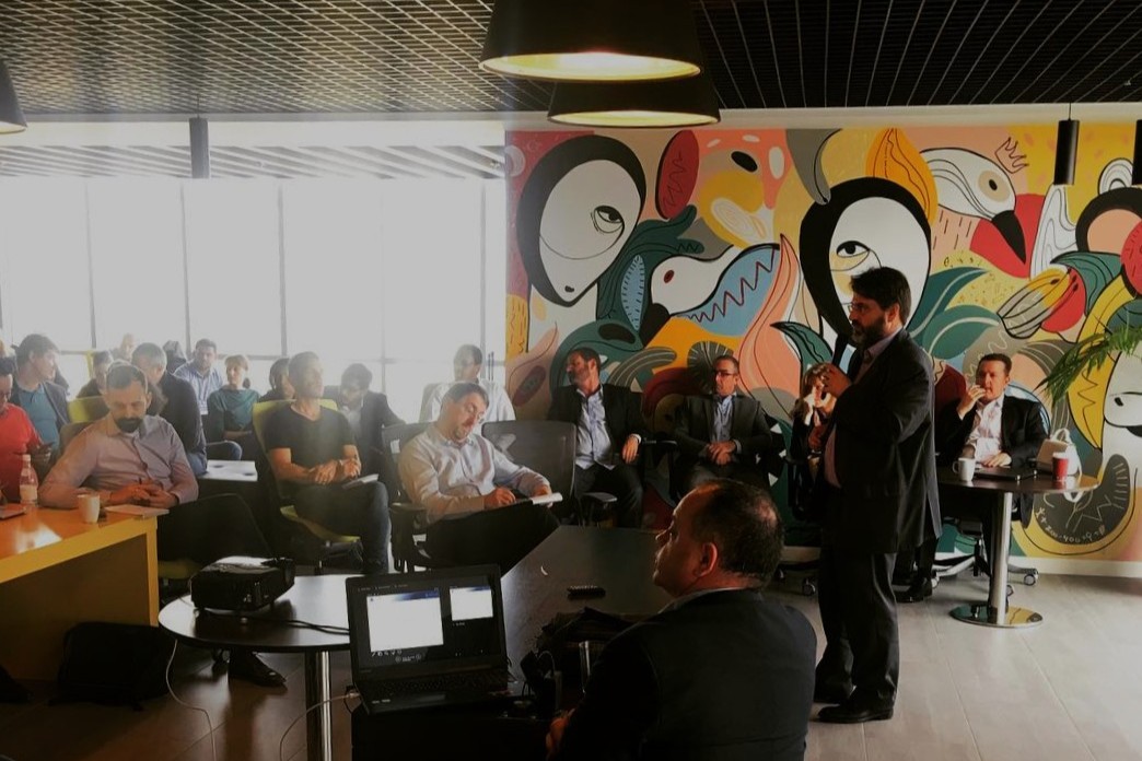 Event space for a seminar offered by myOffice to help business to have networking opportunities and to support company expansion