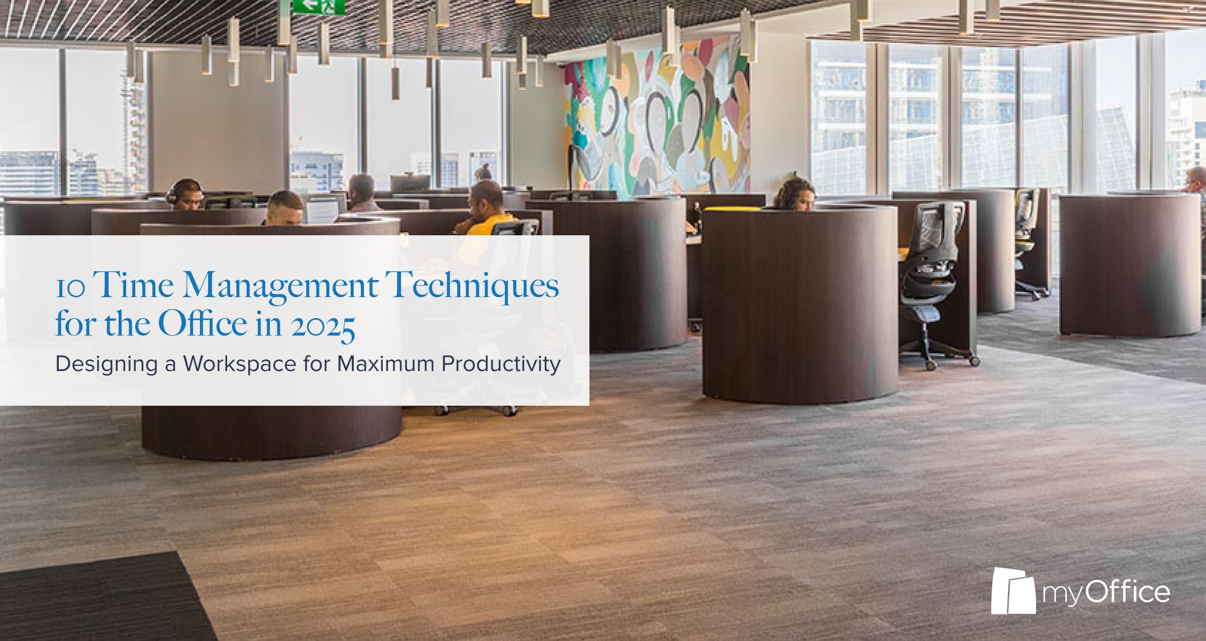 A blog listing 10 time management techniques for the office in 2025 for maximum productivity.